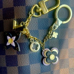LV blossom keychain/charm